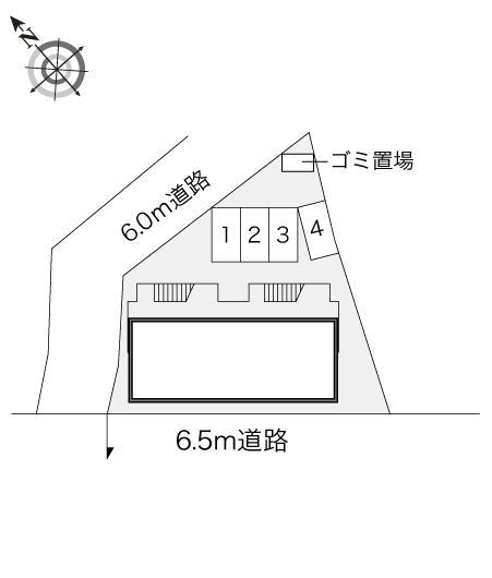 アトリオ(12628)の駐車配置図