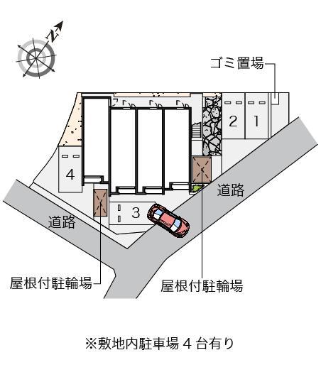 クレイノ吉見ノ里Ⅱ(57994)の駐車配置図