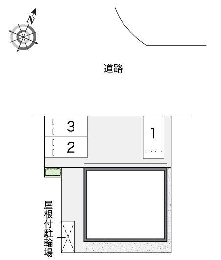 アピエ(46298)の駐車配置図