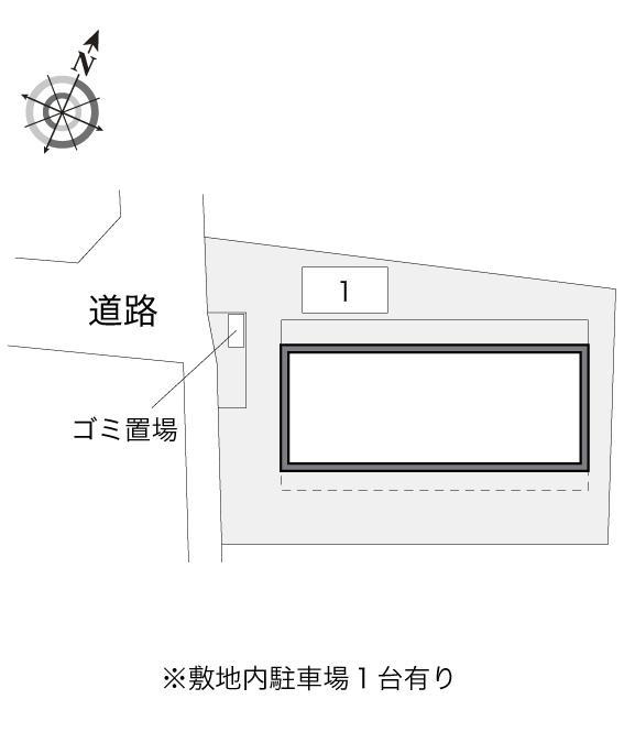 ＢＬＯＷＩＮ　ＩＮ　ＴＨＥ　ＷＩＮＤ(10921)の駐車配置図