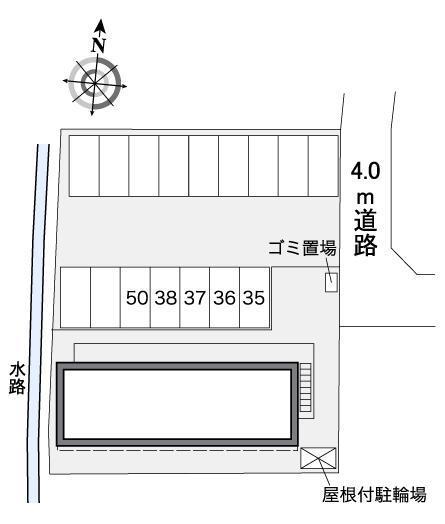 堤ＭＮ　Ⅰ(39219) 敷地外駐車場の駐車配置図