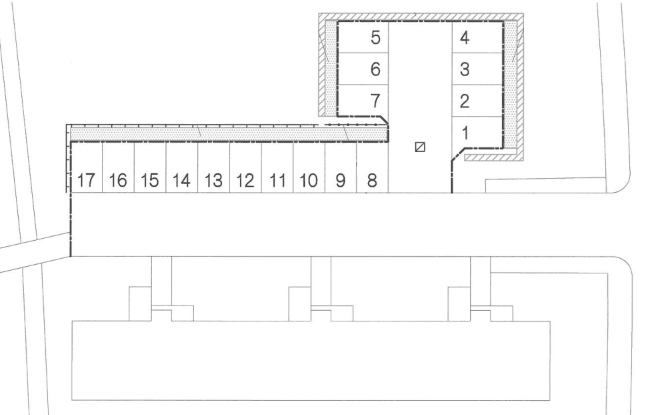 黒松_Ｊ地区の駐車配置図