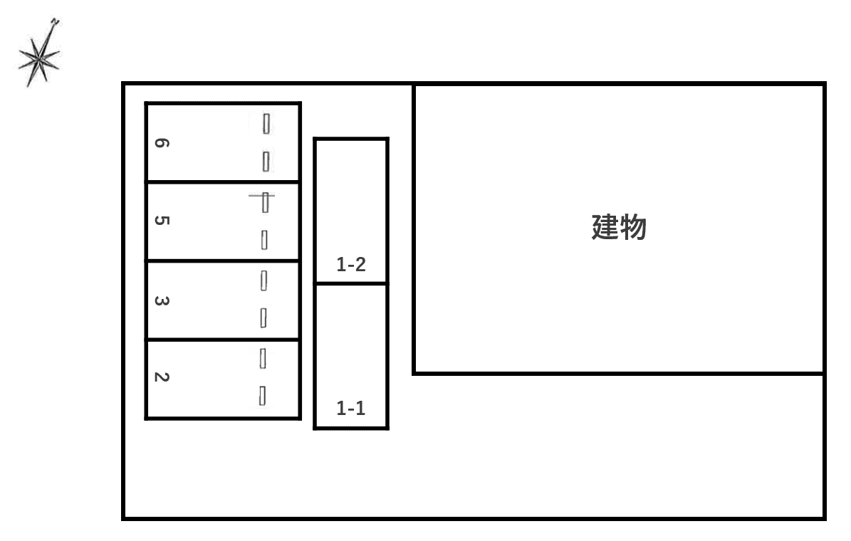 Ｌａｒｋ 今伊勢の駐車配置図
