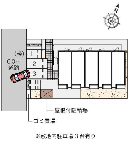 ミランダばう湘南(57220)の駐車配置図