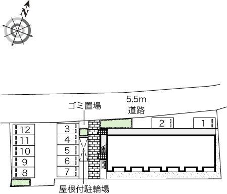 ストリームブライト(43392)の駐車配置図
