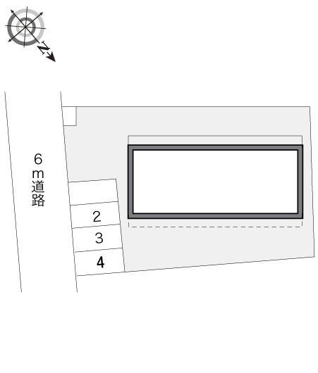 ラウムふじみ野(10476)の駐車配置図