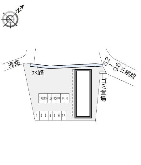 ブラウンブレッド(14643)の駐車配置図