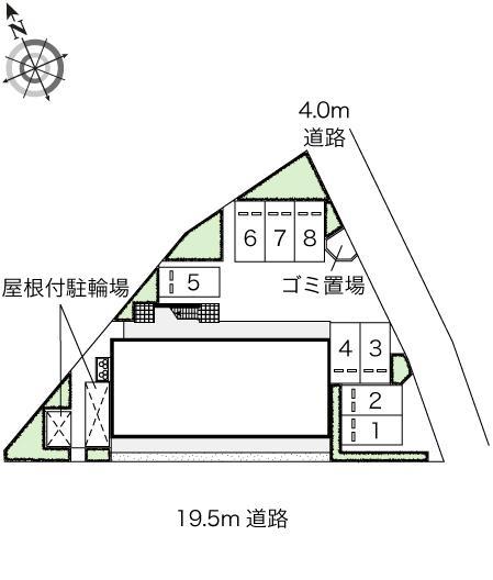 エターナル(47005)の駐車配置図