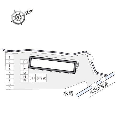 エスペランサ２１(18386)の駐車配置図
