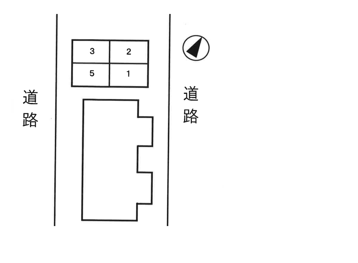 グランデ　ナーヴの駐車配置図