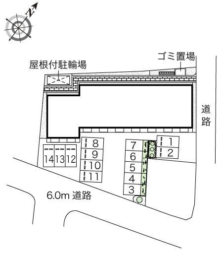 アウリィ(51550)の駐車配置図