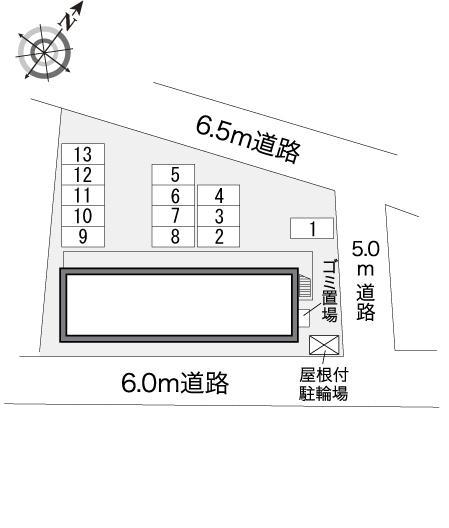 ハル(23862)の駐車配置図