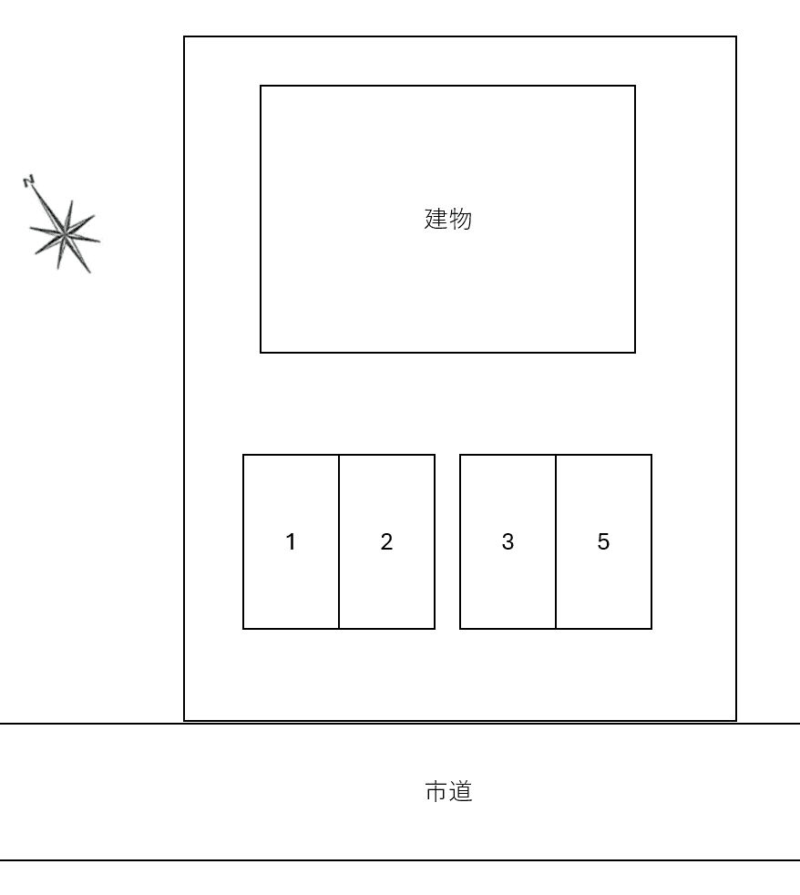 ＢＬＯＯＭの駐車配置図