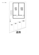 プチメゾン扇町の駐車場