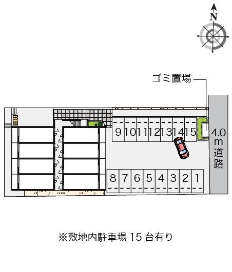 Ｂｅｎｅ(54301)の駐車配置図