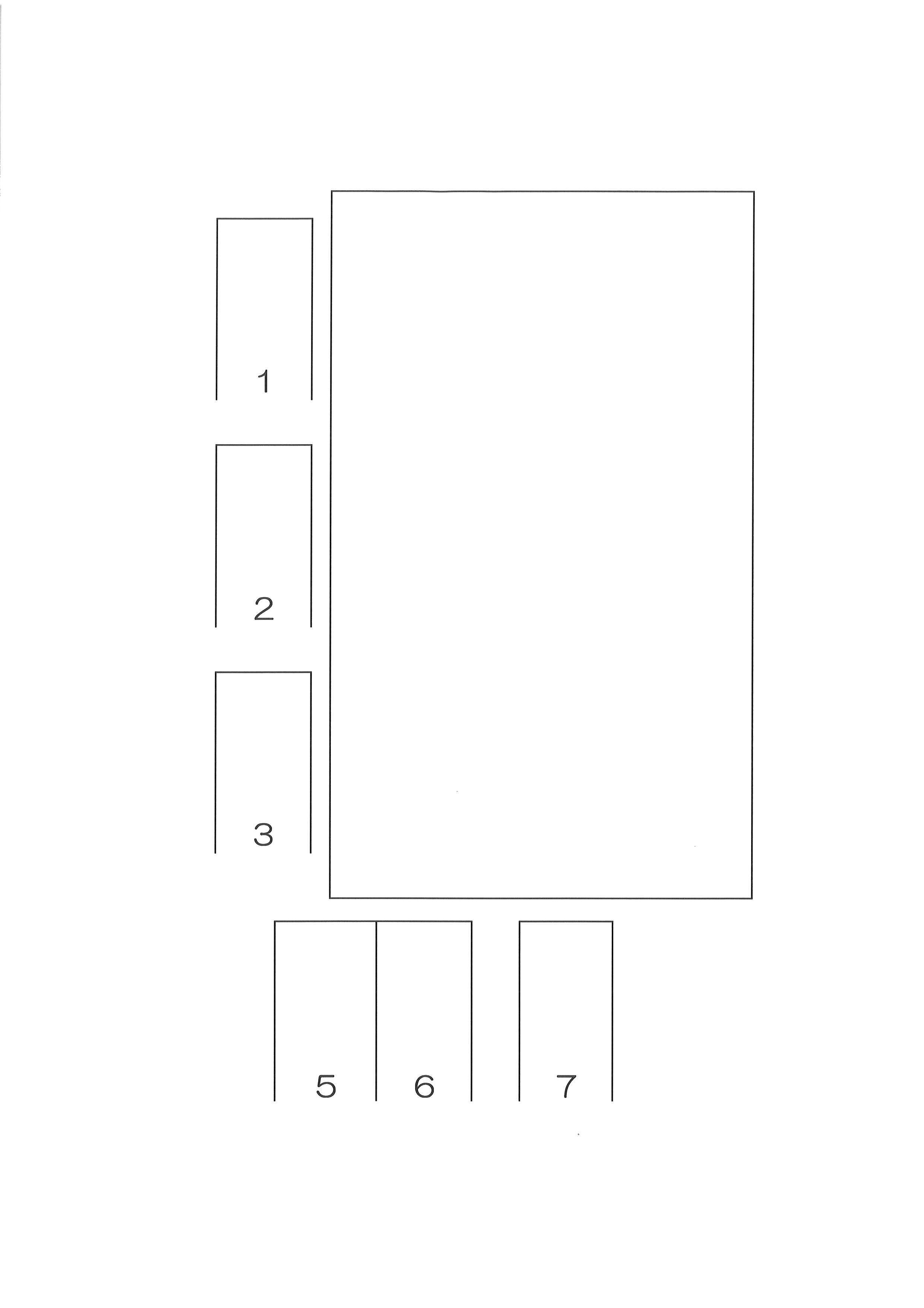 ファミール日新の駐車配置図