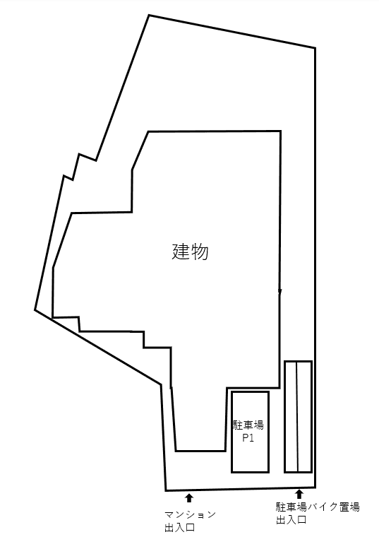 ラフィスタ志村坂上Ⅲの駐車配置図