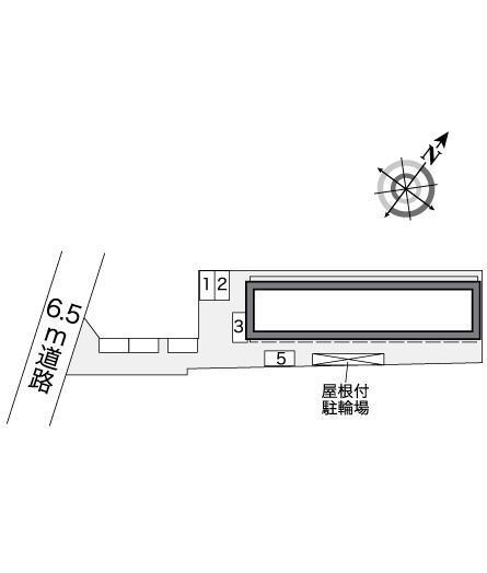 バンブーヒル(27466)の駐車配置図