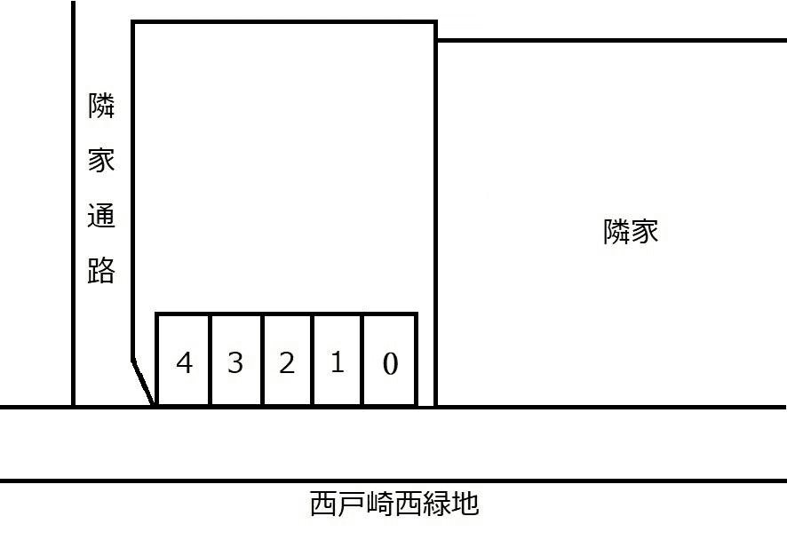 グリーンパーキングの駐車配置図