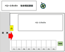 ペリートチャチャの駐車場