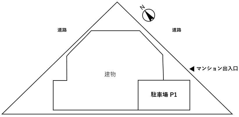 ＣＱレジデンス多摩川の駐車配置図