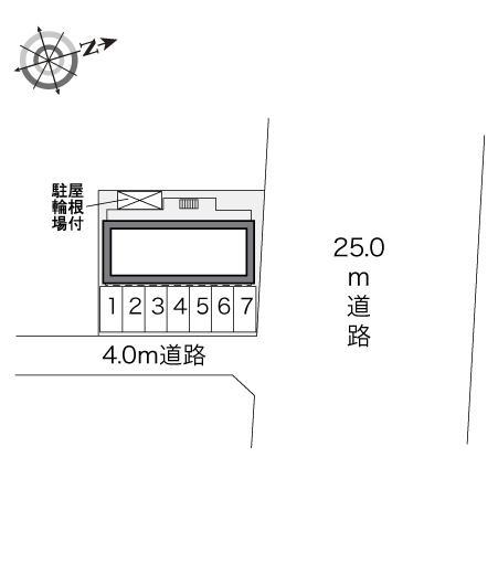 火切塚Ⅱ(28101)の駐車配置図
