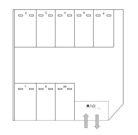 J-795の駐車配置図
