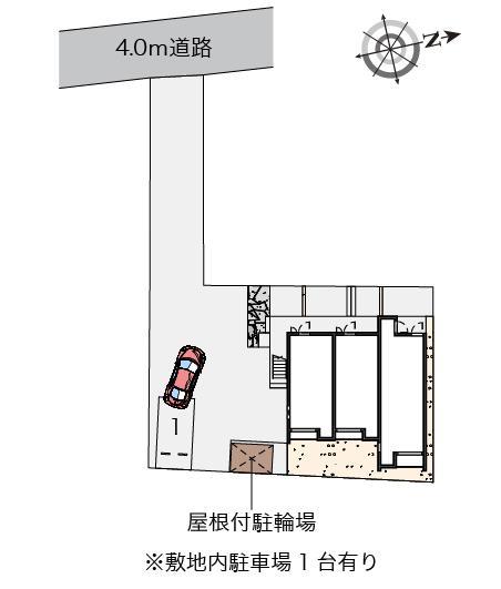クレイノカレン(57632)の駐車配置図