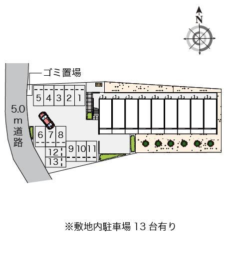 Ｔｏｔｔｏｍ(55412)の駐車配置図