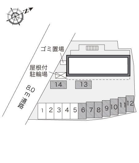 花上(29450)の駐車配置図