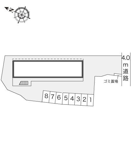 フジ(18009)の駐車配置図