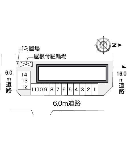 カーム(35524)の駐車配置図