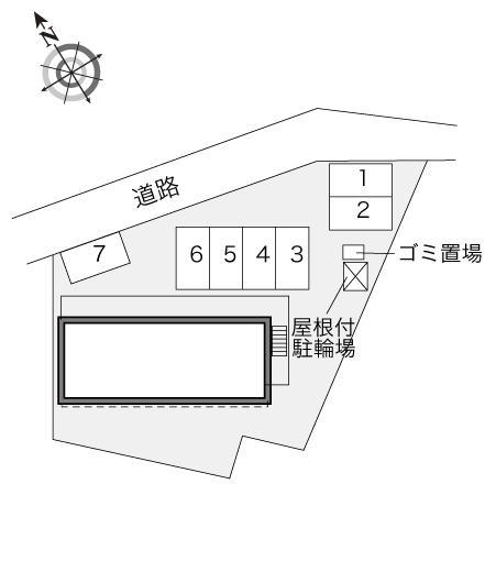 アスカ(28120)の駐車配置図