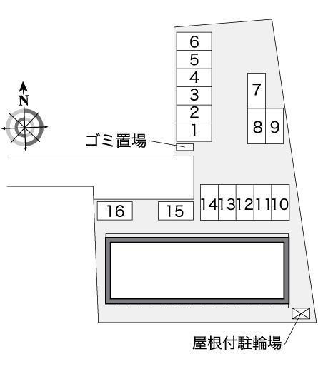 ジョウナン(39401)の駐車配置図