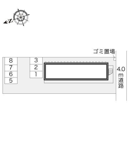 ルミエール・アイ(17821)の駐車配置図