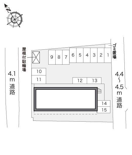サン・トラップ(20564)の駐車配置図