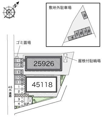ルーチェ(25926)の駐車配置図