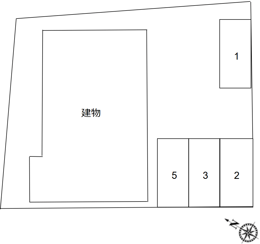 クレストコート伊丹南の駐車配置図