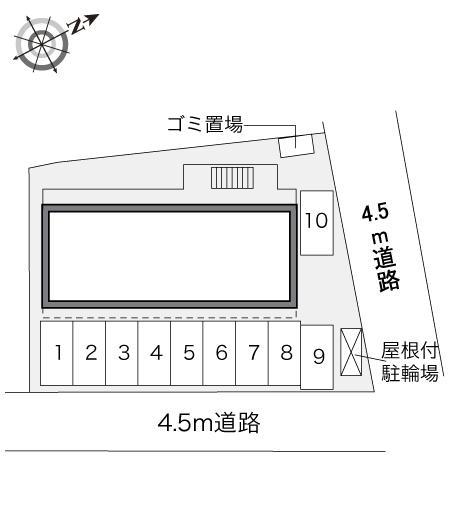 三郷中央　清(33836)の駐車配置図