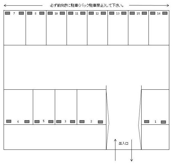 J-080の駐車配置図