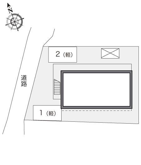 Ｋイング(23749)の駐車配置図