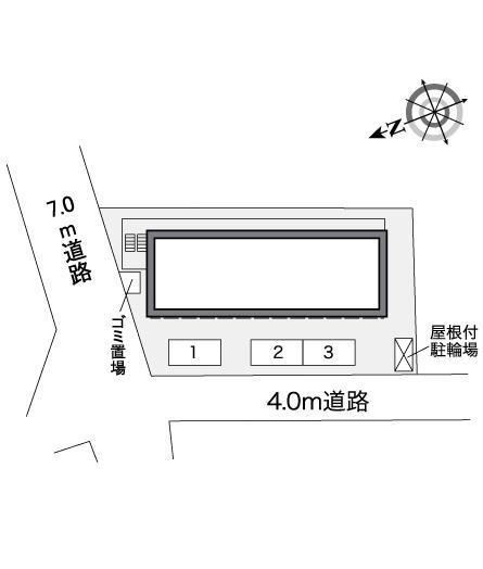 フェリキタス花園(39169)の駐車配置図