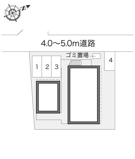 寿庵(19176)の駐車配置図