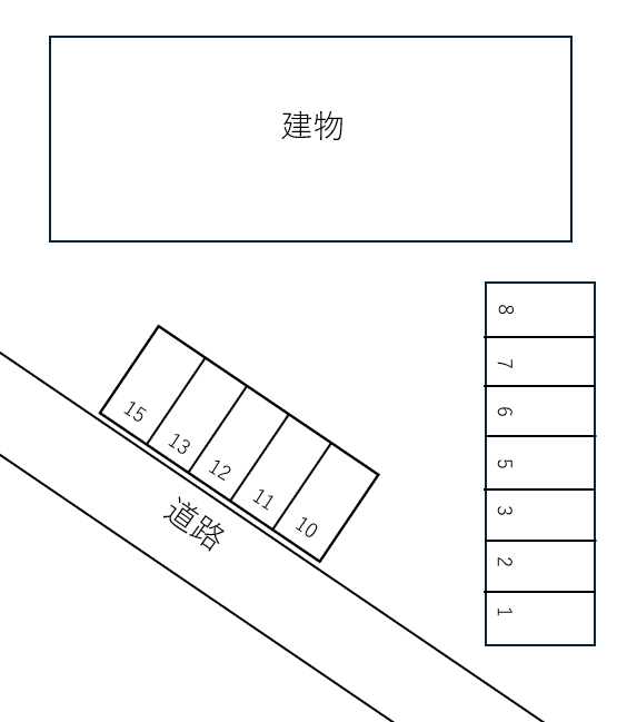 ｒｉｋｕ　ｒｉｋｕの駐車配置図