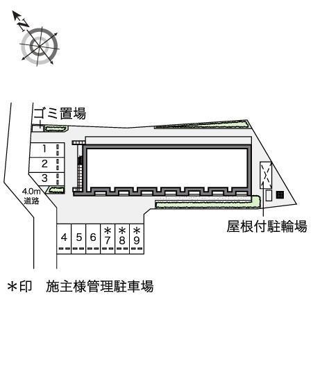 エクレール(42699)の駐車配置図