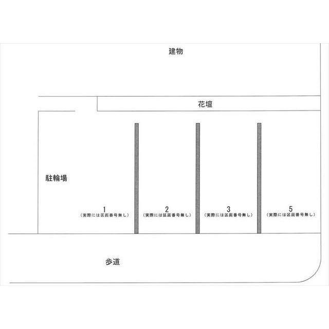 Dパーキングの駐車配置図