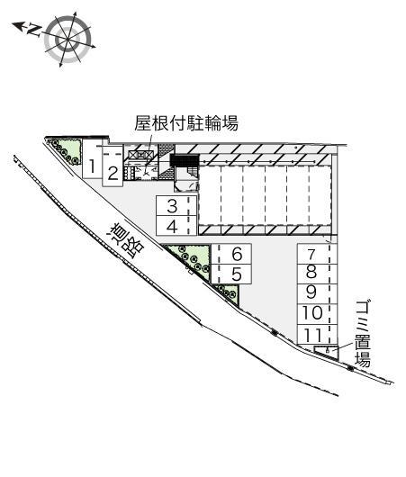 大幸(40032)の駐車配置図