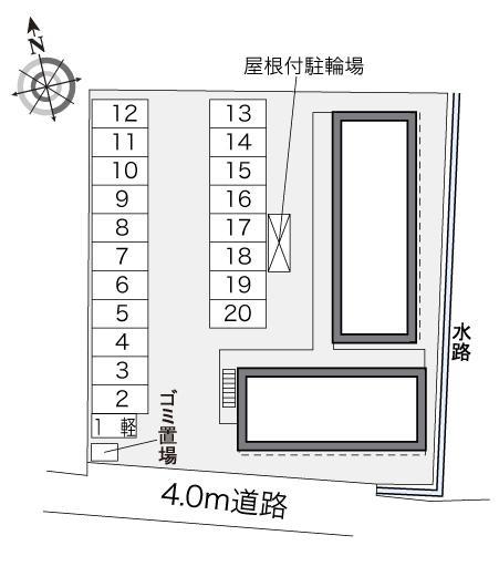 スカイウェイブ(34934)の駐車配置図