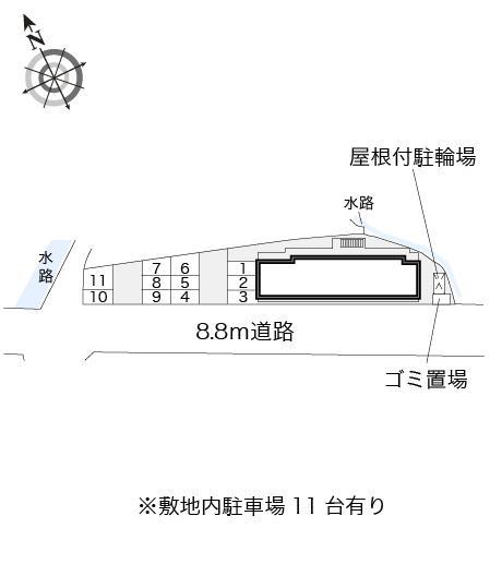 ハピネス(23681)の駐車配置図