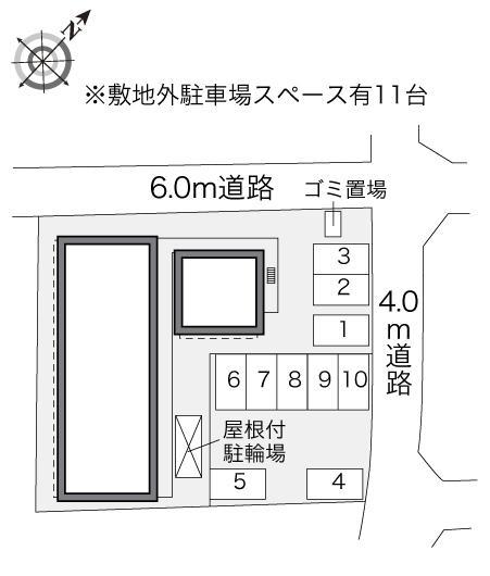 ゆげたⅡ(27915)の駐車配置図